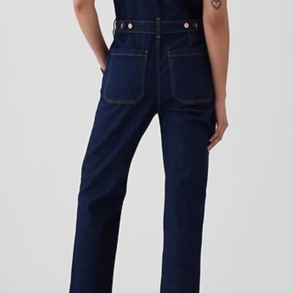 GAP || DENIM JUMPSUIT - Picture 4 of 5